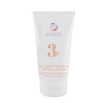 Crema de fata naturala NR.3, Schüssler Natur Cosmedics, pentru piele sensibila, predispusa la roseata, 75 ml Crema de fata naturala NR.3, Schüssler Natur Cosmedics, pentru piele sensibila, predispusa la roseata, 75 ml