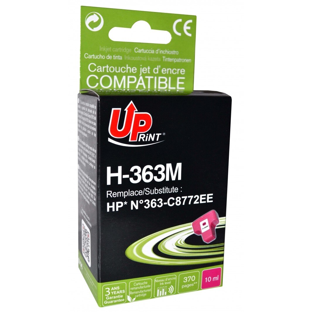 Cartus cerneala UPRINT HJ363MUP Magenta, 10 ml, compatibil C8772EE