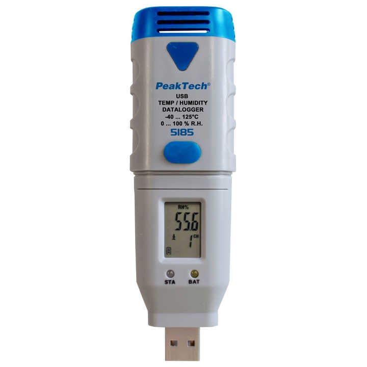 Data Logger Temperatura/Umiditate USB P5185 Peaktech