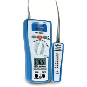 Multimetru 2-in-1 Tester de retea P3365 Peaktech Multimetru 2-in-1 Tester de retea P3365 Peaktech