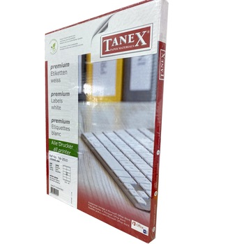 Etichete Laser 3/A4, Tanex, alb, 210 x 99 mm Etichete Laser 3/A4, Tanex, alb, 210 x 99 mm