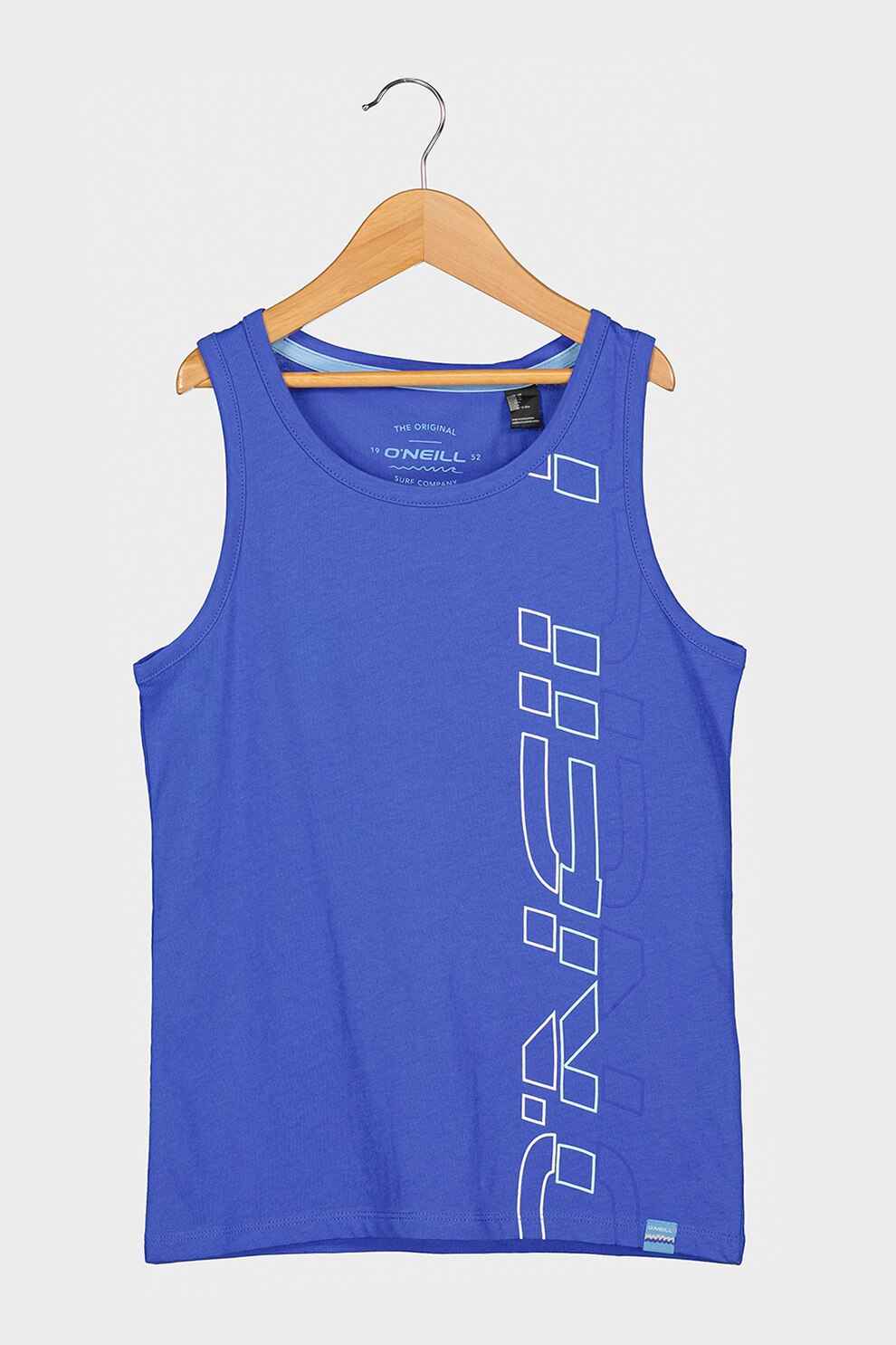 O'Neill, Top slim fit cu imprimeu logo, Albastru