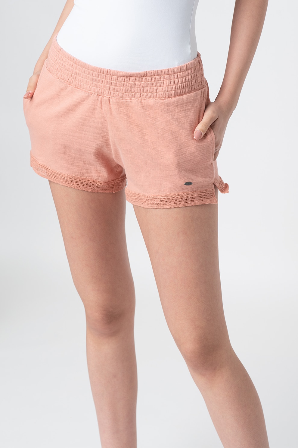 O'Neill, Pantaloni scurti cu talie elastica Sunako, Roz pastel/Albastru