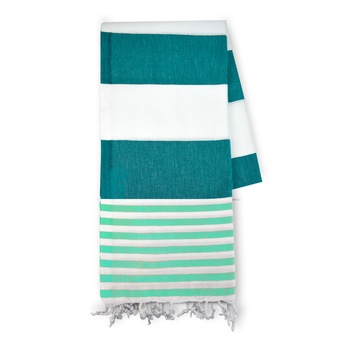Prosop plaja Marine Menta/Ocean, 100x180 cm, 100% bumbac Terry Selection Prosop plaja Marine Menta/Ocean, 100x180 cm, 100% bumbac Terry Selection