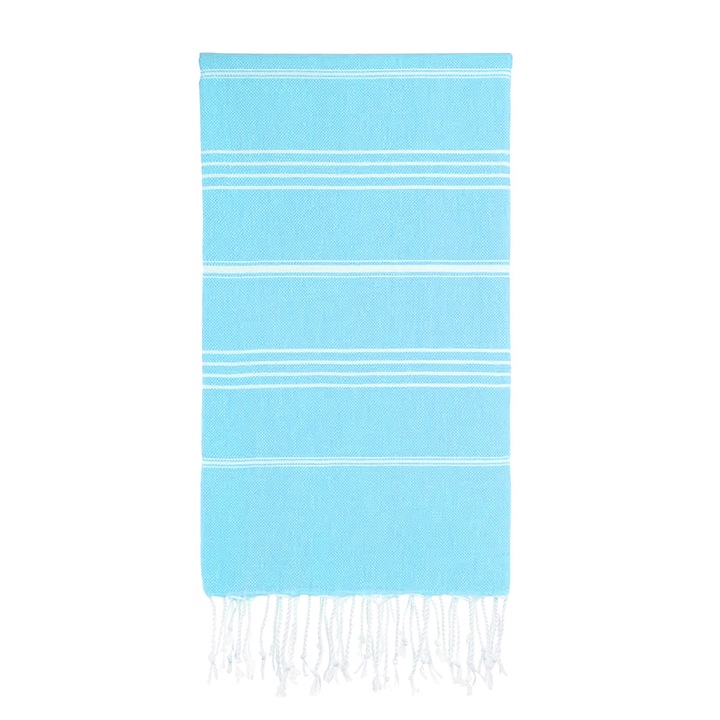 Prosop plaja/SPA, 100x180 cm, Bleu, 100% bumbac Terry Selection