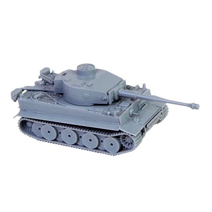 Macheta Militara de asamblat fara adeziv Zvezda Tiger I German Heavy Tank 1:100 ZVEZ 6256