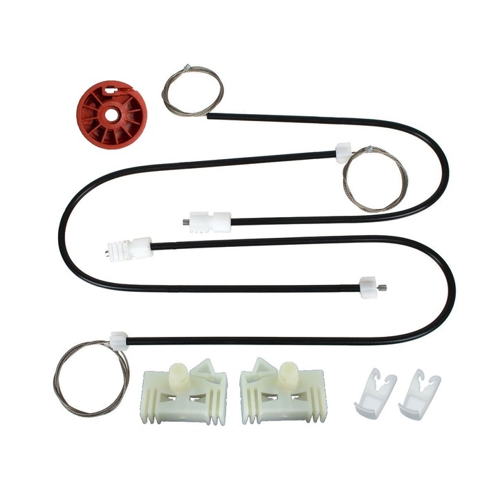 Kit reparatie macara electrica geam usa auto Renault Velsatis 2001-2009 fata dreapta
