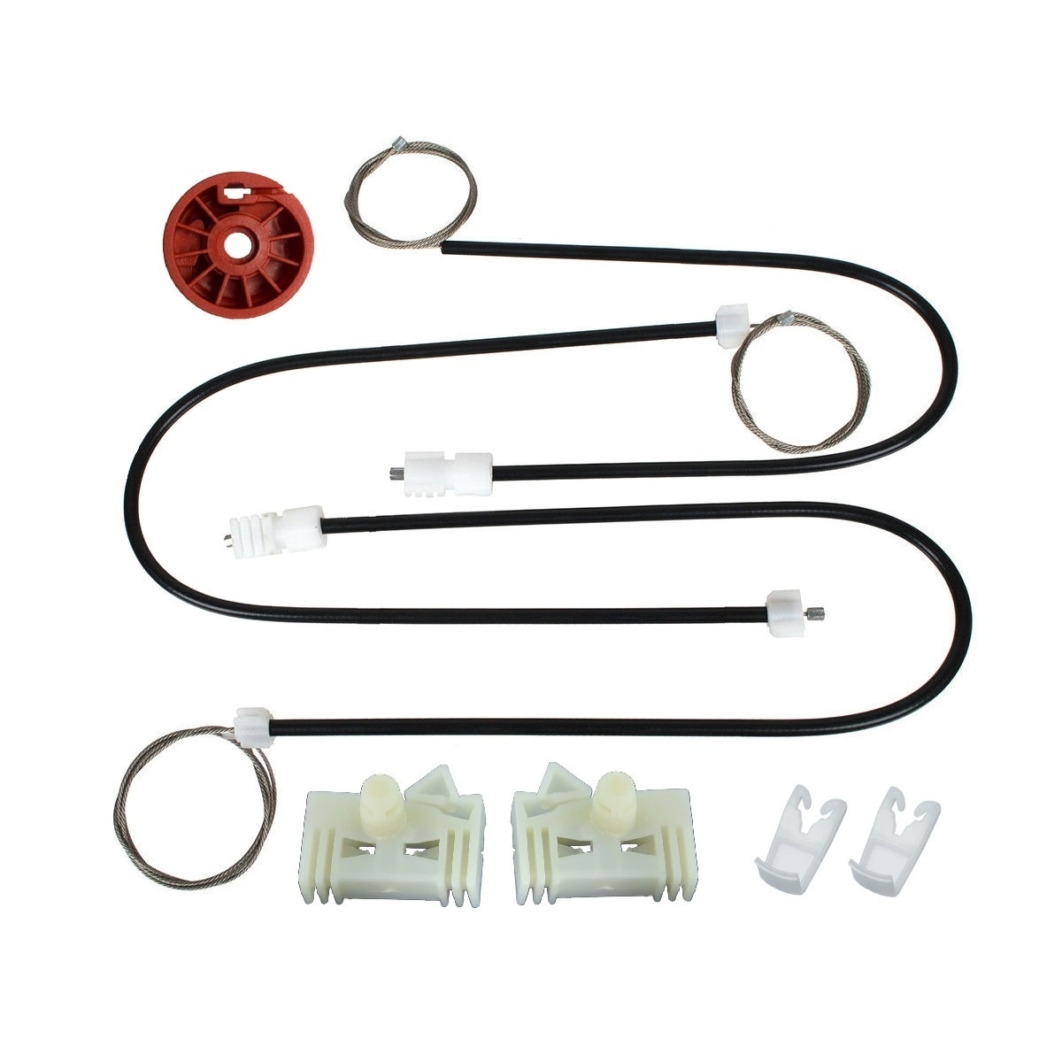 Kit reparatie macara electrica geam usa auto Renault Espace 4 2003-2011 fata dreapta