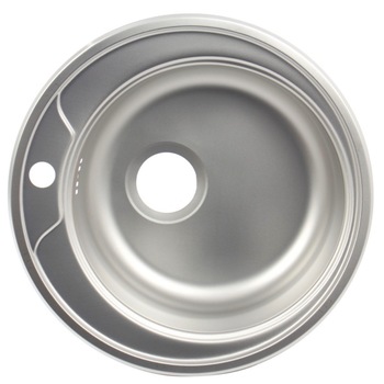 Chiuveta bucatarie inox anticalcar, rotunda ,diametru 48 cm Chiuveta bucatarie inox anticalcar, rotunda ,diametru 48 cm