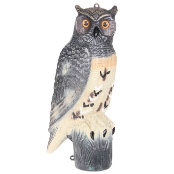 Sperietoare Bufnita Stinger, impotriva porumbeilor, a altor pasari si rozatoarelor, marime si colorit real, 52x24x23 cm, 200 g Sperietoare Bufnita Stinger, impotriva porumbeilor, a altor pasari si rozatoarelor, marime si colorit real, 52x24x23 cm, 200 g