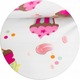 Scaun de masa ricokids eldo - alb - roz