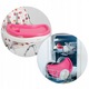 Scaun de masa ricokids eldo - alb - roz