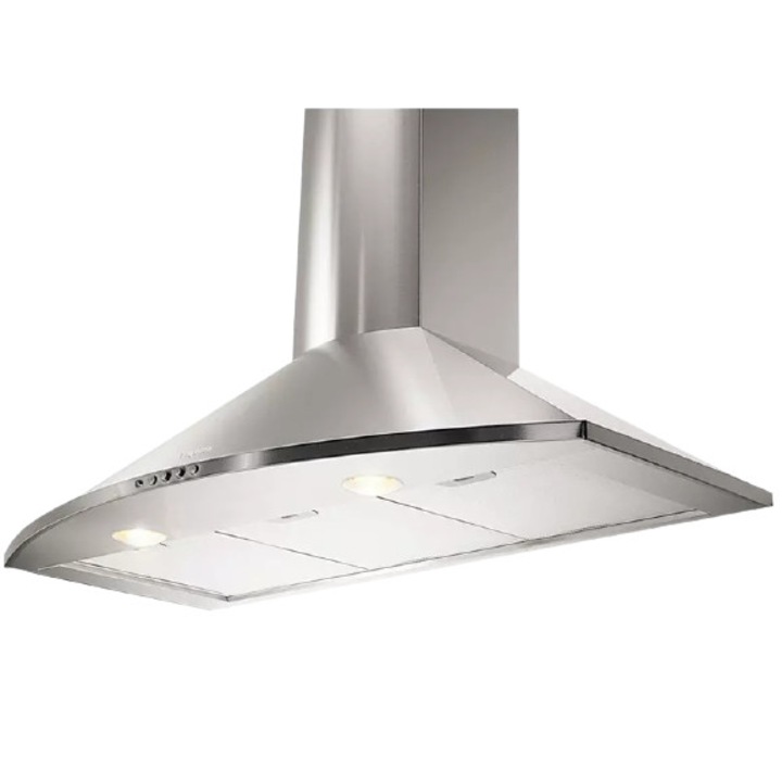 Hota decorativa, Mepamsa Tender H 70 V2, 705 m³/h, 3 viteze, 800 W, L 70 cm, Inox