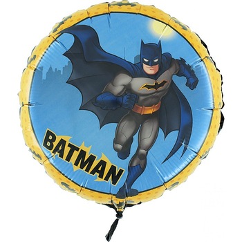 Balon folie, Batman, 45 cm, multicolor Balon folie, Batman, 45 cm, multicolor