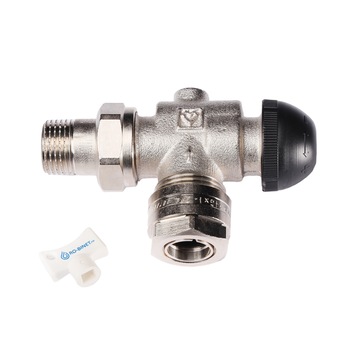 Robinet cu ventil termostatic, model coltar special, M30 x 1,5 - 1/2'', FE, si conector de 15(Cu) sau 16 (PeX), 1 7738 26C Robinet cu ventil termostatic, model coltar special, M30 x 1,5 - 1/2'', FE, si conector de 15(Cu) sau 16 (PeX), 1 7738 26C