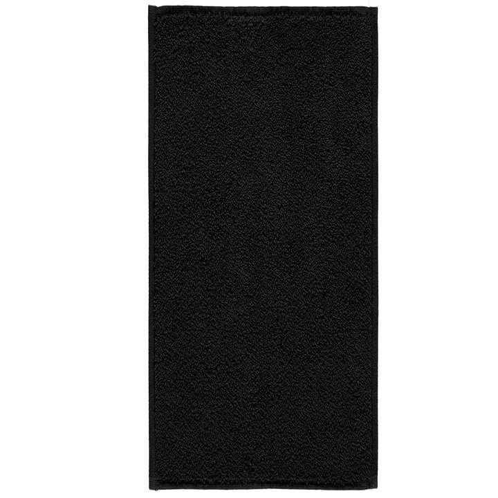 Prosop plaja XXL, Extrasize Collection, 100x210 cm, Negru, 100% bumbac