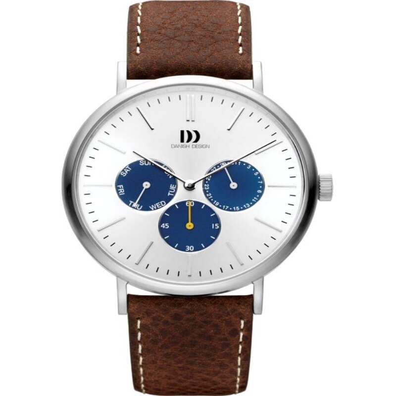 Ceas barbatesc Danish Design IQ12Q1233, Otel inoxidabil, 3 ATM, Maro