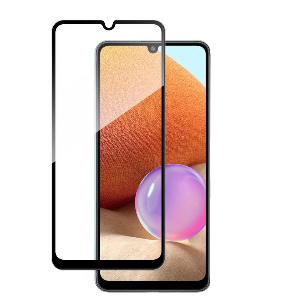 Folie Sticla Full Cover Premium pentru Samsung Galaxy A32 4G, 5D, Full Glue, Negru