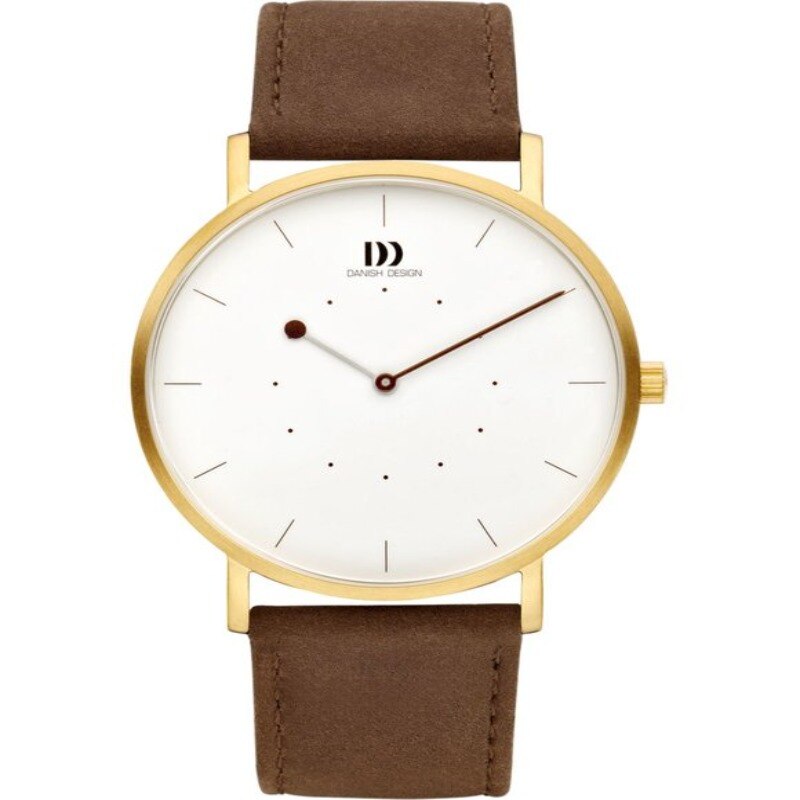Ceas barbatesc Danish Design IQ15Q1241, Otel inoxidabil, 3 ATM, Maro