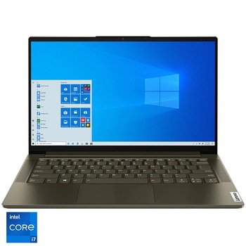 Laptop ultraportabil Lenovo Yoga Slim 7 14ITL05 cu procesor Intel Core i7-1165G7 pana la 4.70 GHz, 14 Laptop ultraportabil Lenovo Yoga Slim 7 14ITL05 cu procesor Intel Core i7-1165G7 pana la 4.70 GHz, 14