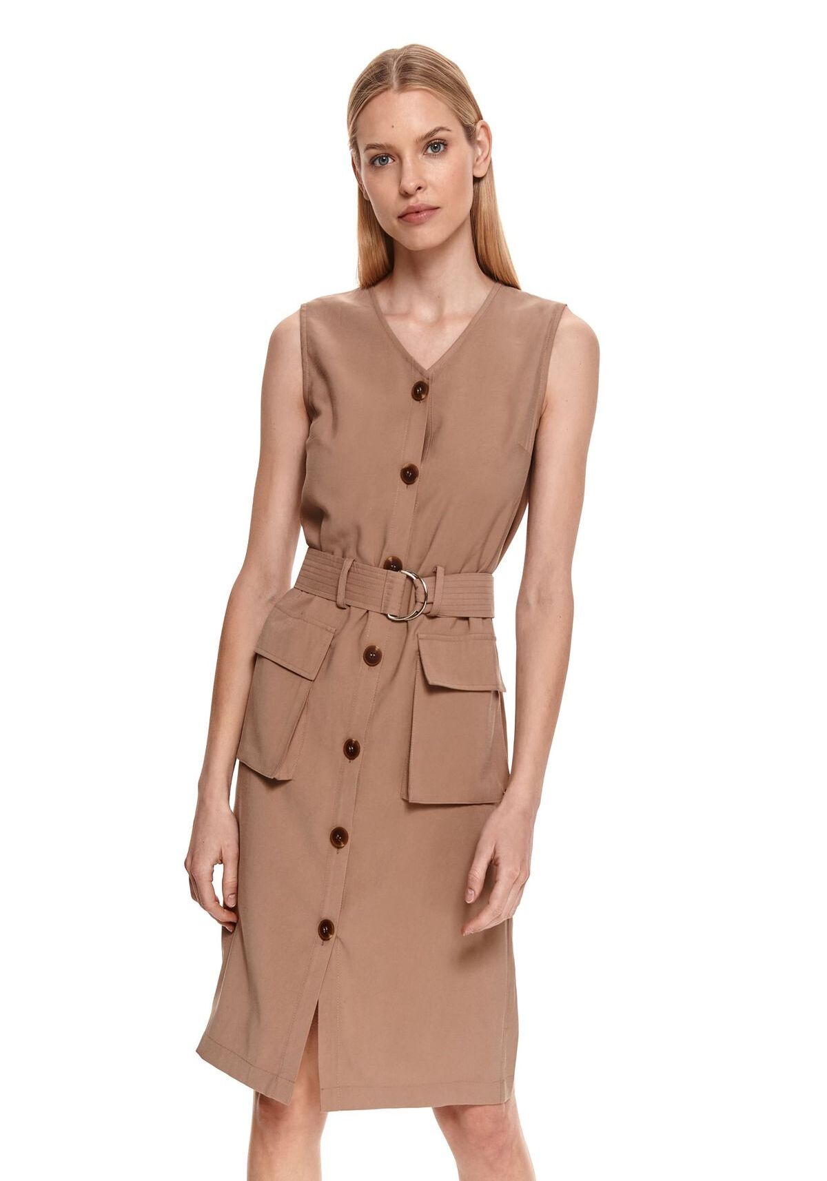 Rochie pentru femei, TOP SECRET, SSU3595, Camel