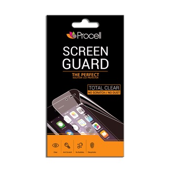 Folie Procell Clear pentru iPhone SE / 5S Folie Procell Clear pentru iPhone SE / 5S