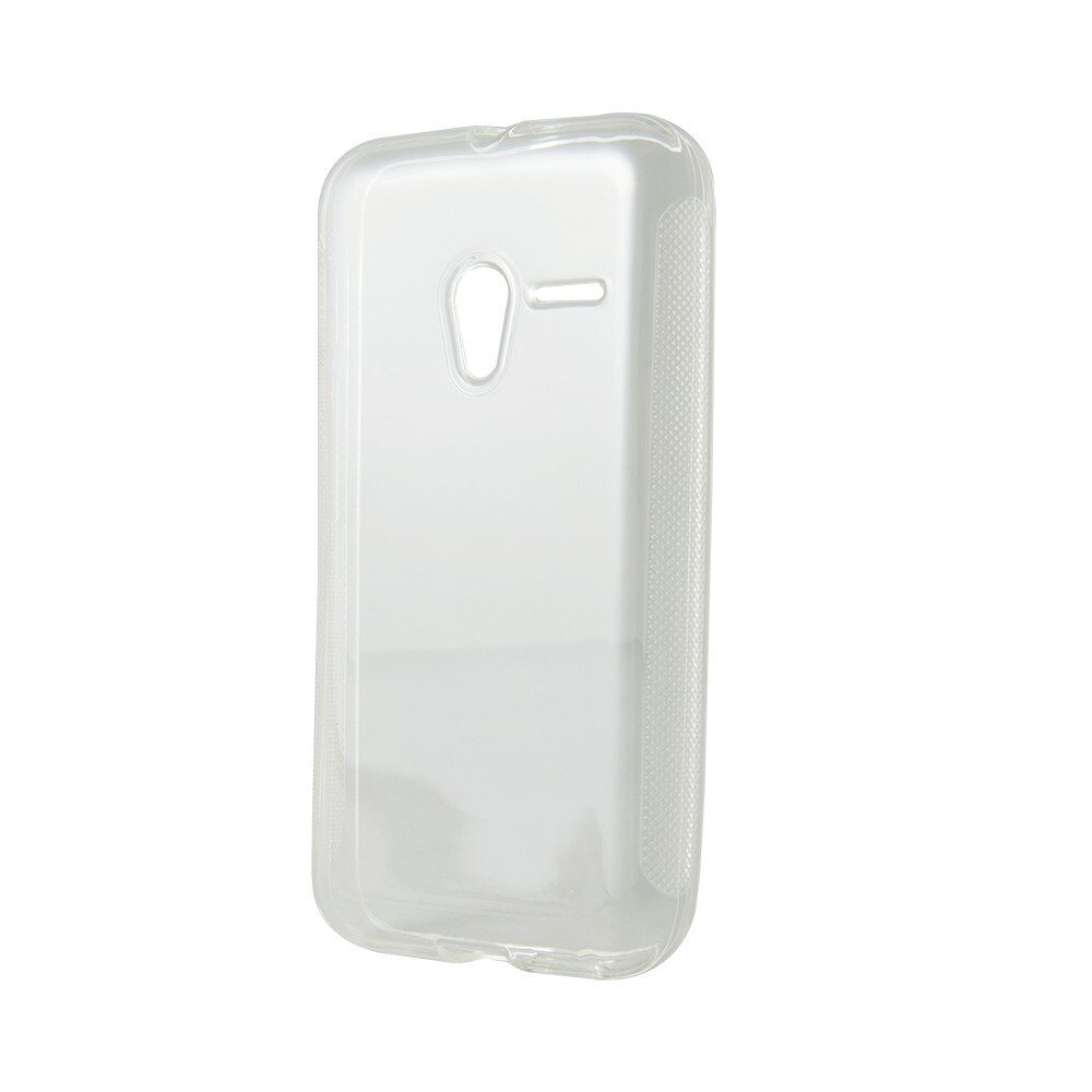 Husa de protectie Lemontti Silicon pentru Alcatel Pixi 3, 4 inch, Transparent