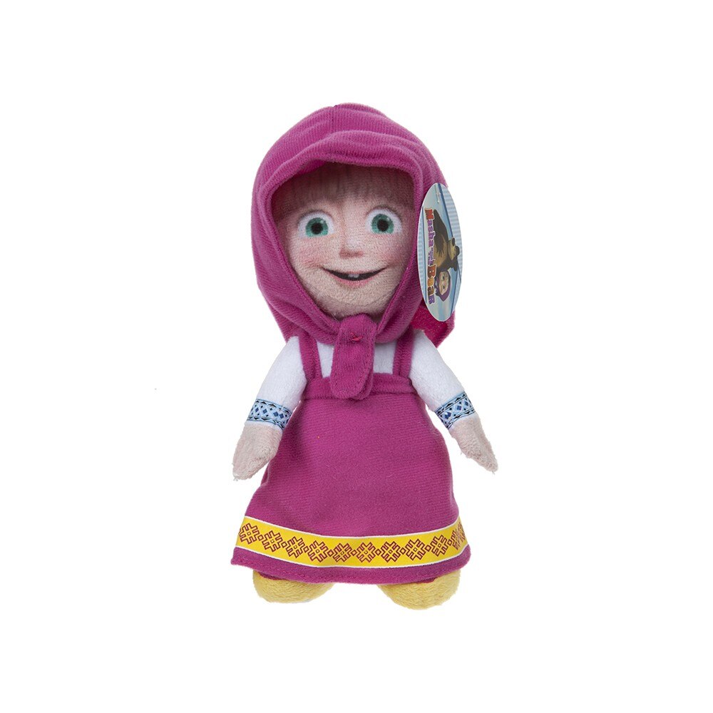 Jucarie de plus Masha si ursul, Masha, 15 cm