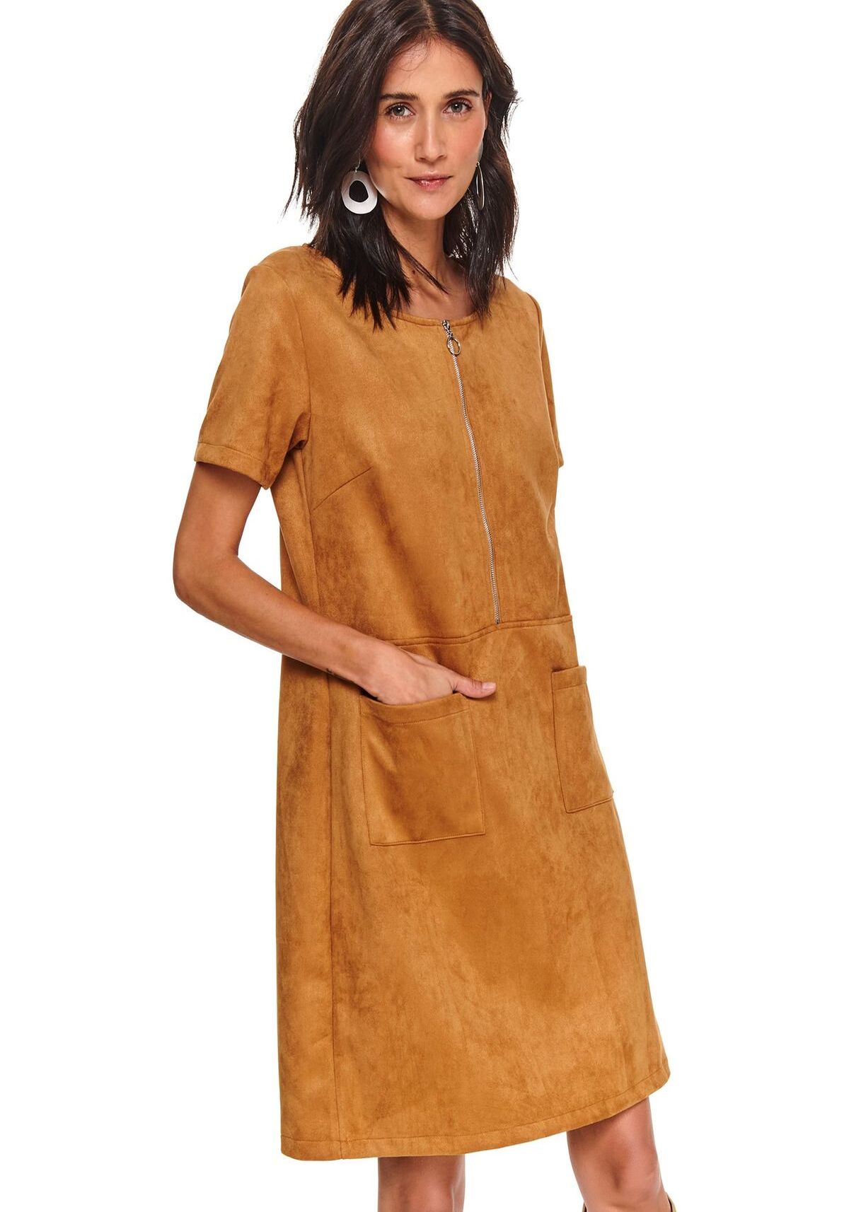 Rochie pentru femei, TOP SECRET, SSU3406, Camel