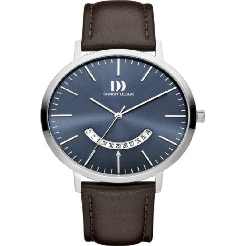 Ceas barbatesc Danish Design IQ22Q1239, Otel inoxidabil, 3 ATM, Maro