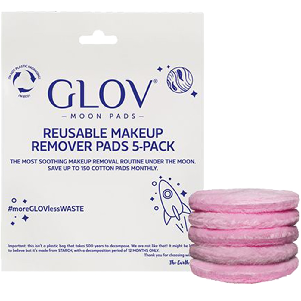 Dischete demachiante Glov Moon Pads Eco Line textile reutilizabile 5 bucati