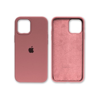 Husa pentru Iphone 12 Mini, Silicon, Roz deschis Husa pentru Iphone 12 Mini, Silicon, Roz deschis