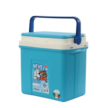Lada frigorifica pentru camping din pvc, 23 L, 38 x 26 x 39 cm, albastru deschis Lada frigorifica pentru camping din pvc, 23 L, 38 x 26 x 39 cm, albastru deschis