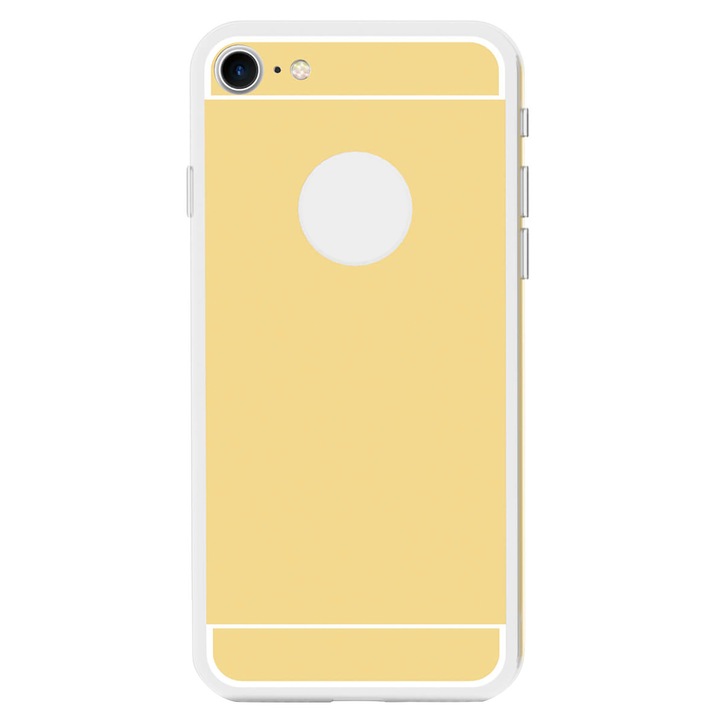 Husa de protectie United Case pentru iPhone 7/ 8, TPU, Auriu