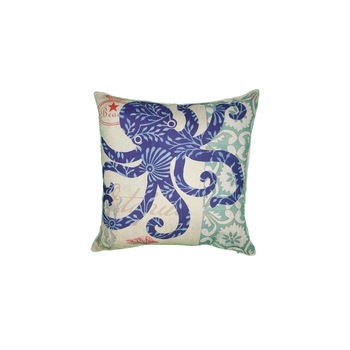 Perna decorativa marina 43 x 43 cm, Nichita Impex, caracatita Perna decorativa marina 43 x 43 cm, Nichita Impex, caracatita