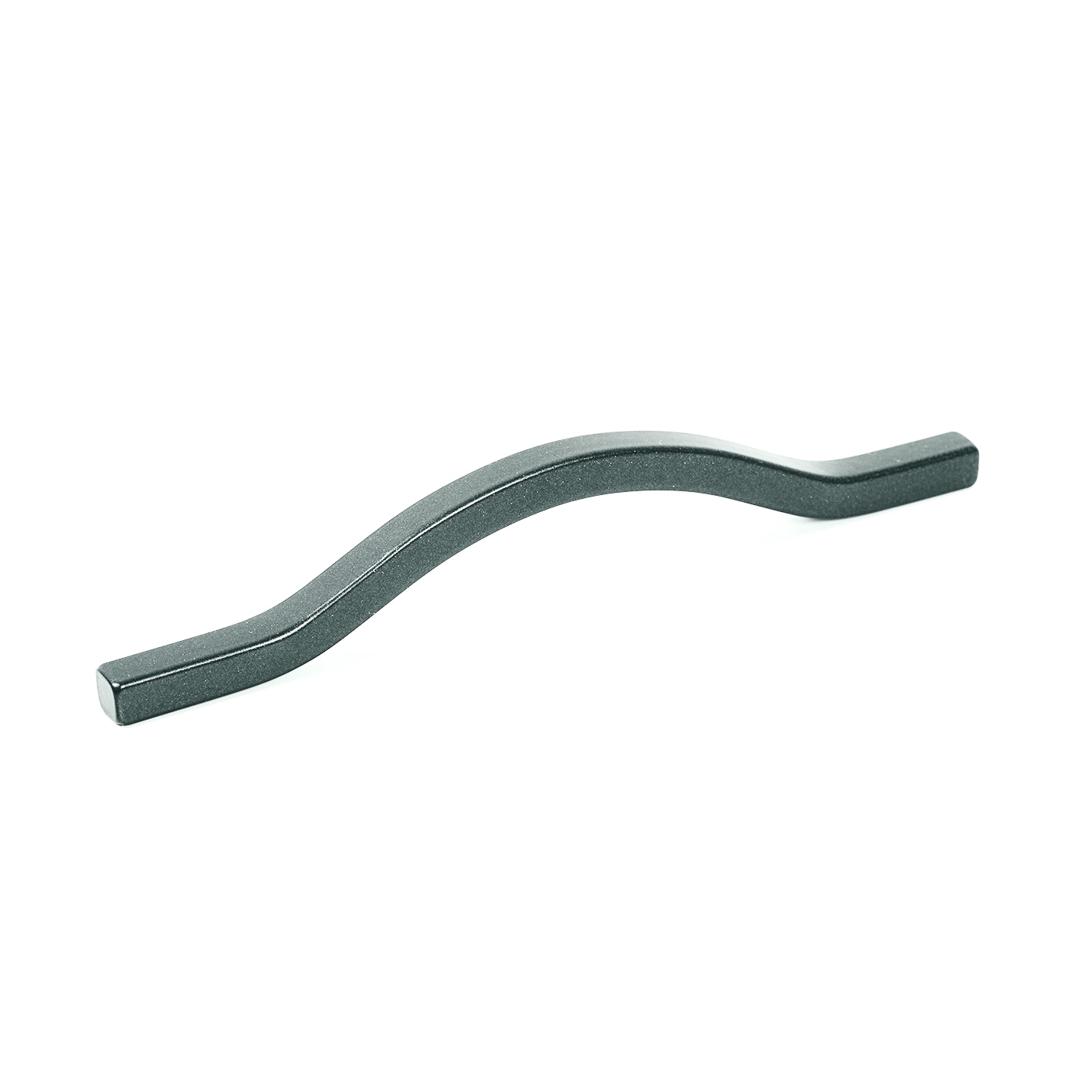 Maner pentru mobila Brave, finisaj gri metalizat, L160 mm