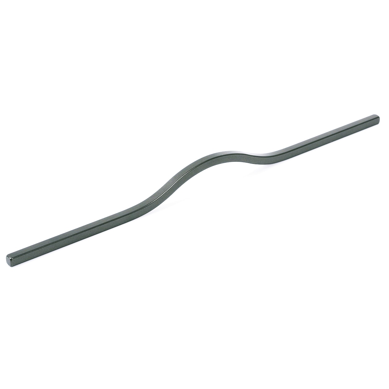 Maner pentru mobila Brave, finisaj gri metalizat, L240 mm