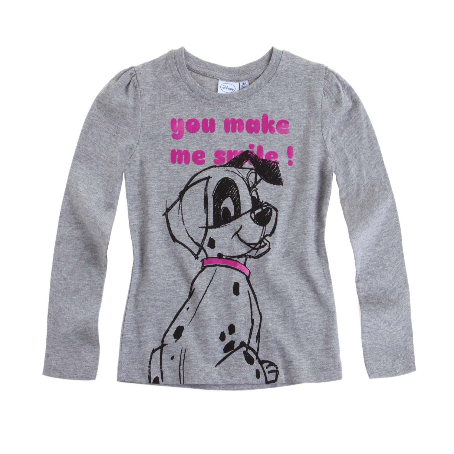 Bluza cu maneca lunga Disney gri, 104 cm, 4 ani