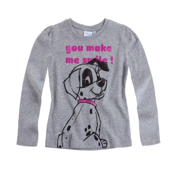 Bluza cu maneca lunga Disney gri, 104 cm, 4 ani Bluza cu maneca lunga Disney gri, 104 cm, 4 ani