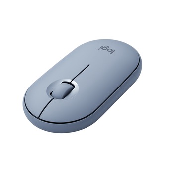 Mouse wireless Logitech Pebble M350, Bleu Mouse wireless Logitech Pebble M350, Bleu