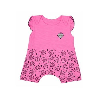 Salopeta de vara pentru fete Koala Diamencik 4043-68 cm, Roz 52568 Salopeta de vara pentru fete Koala Diamencik 4043-68 cm, Roz 52568