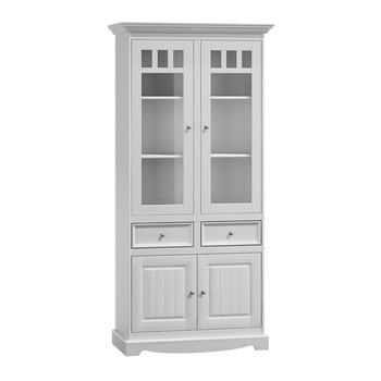 Dulap alb Belluno Ambient din lemn de pin H 190 x L 90 x A 45 cm Dulap alb Belluno Ambient din lemn de pin H 190 x L 90 x A 45 cm