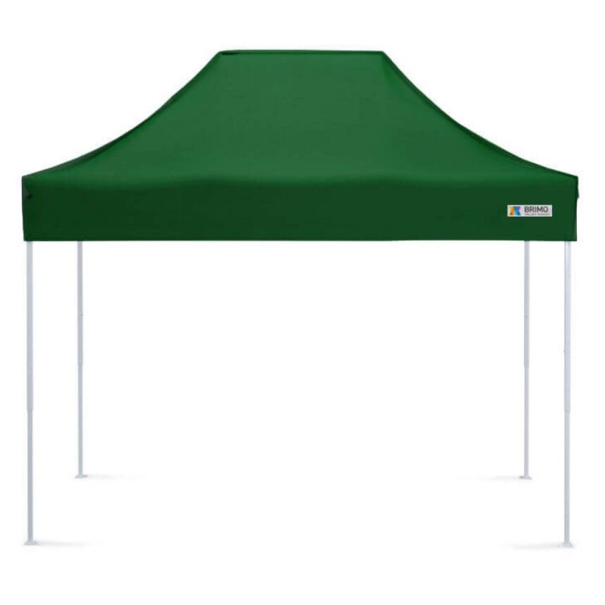 Pavilion de gradina 2x3m Verde fara pereti laterali