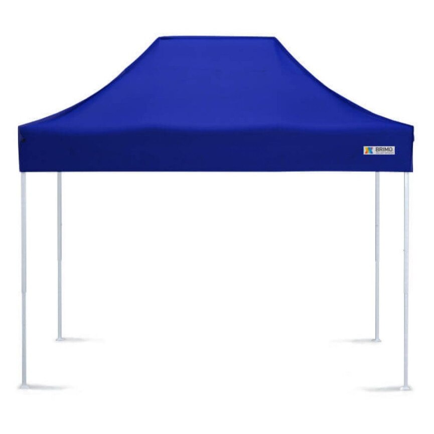 Pavilion de gradina 2x3m Albastru fara pereti laterali