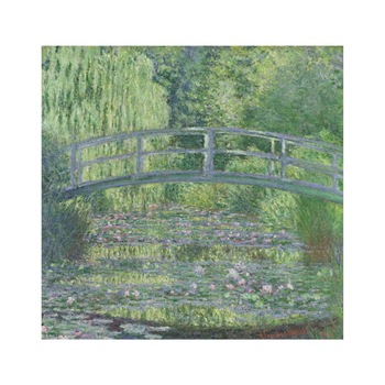 Esarfa saten CLAUDE MONET  Esarfa saten CLAUDE MONET