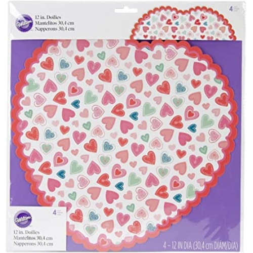 Set dantela din hartie, Wilton, 12 bucati