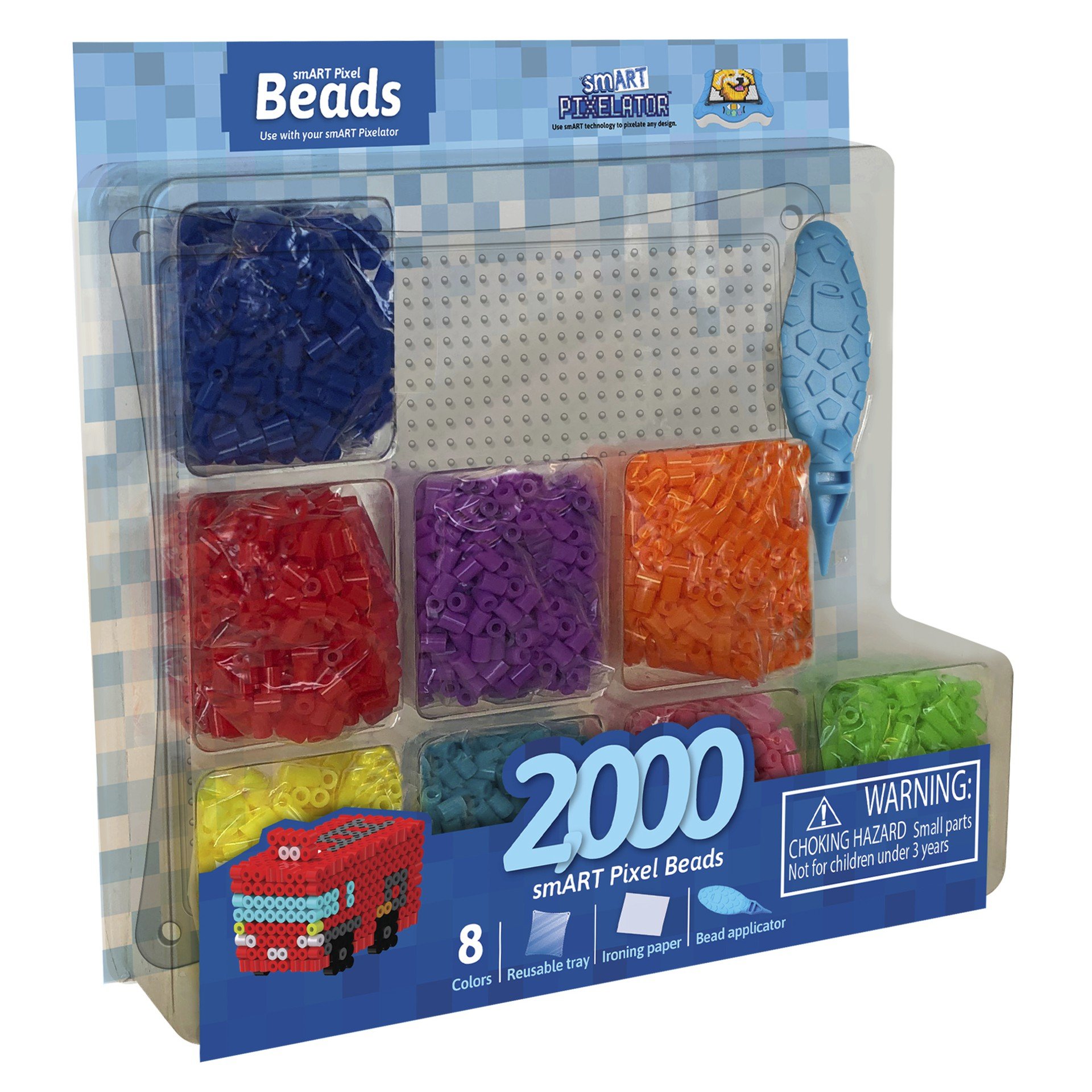 Extensie Smart, Pixelator, 2000 margele multicolore