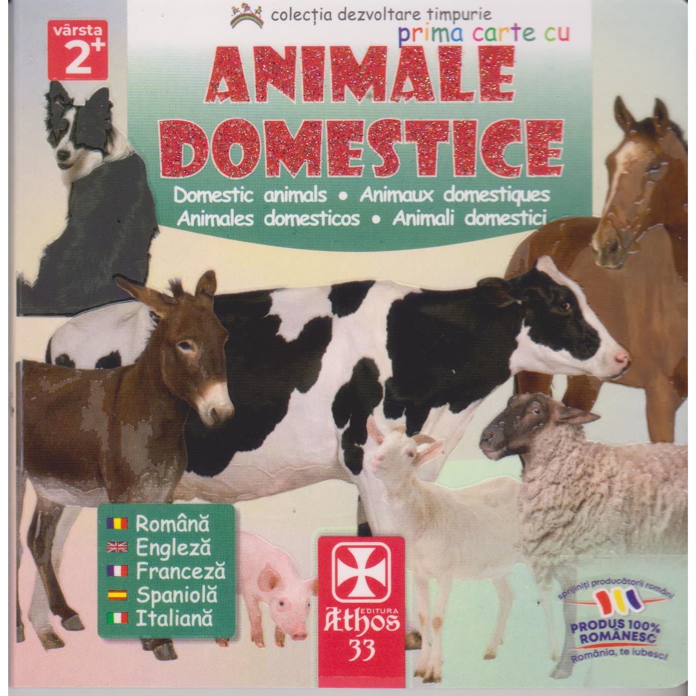 Prima carte cu animale domestice - Athos