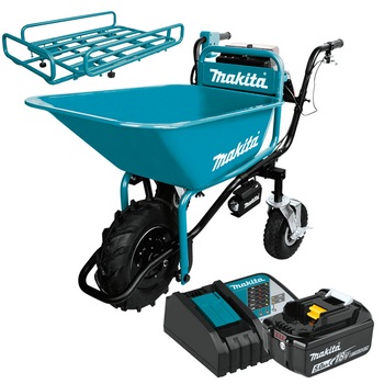 Roaba brushless cu 1 acumulator Li-Ion, 18V LXT, 6Ah, cu platforma, cuva si Incarcator Roaba brushless cu 1 acumulator Li-Ion, 18V LXT, 6Ah, cu platforma, cuva si Incarcator