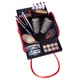 Cutie depozitare make-up piele Lila Rossa 2700 mat rosu